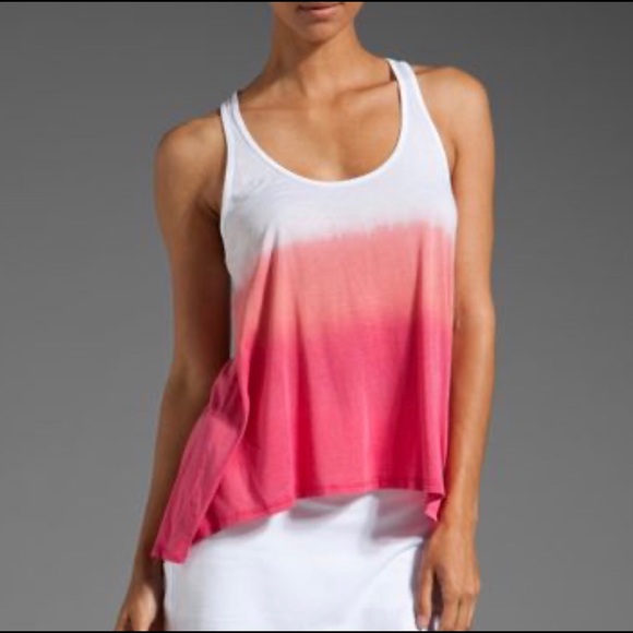 SOLOW Dip Dye Hi-Low Tank Top, Size S - Picture 1 of 5